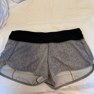 Size 6 Grey LuluLemon Shorts